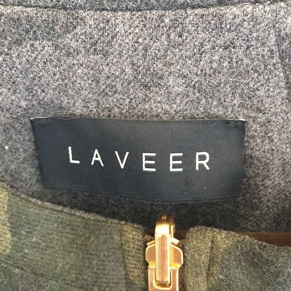 Laveer reversible wool blend camouflage bomber jacket - Picture 5 of 12